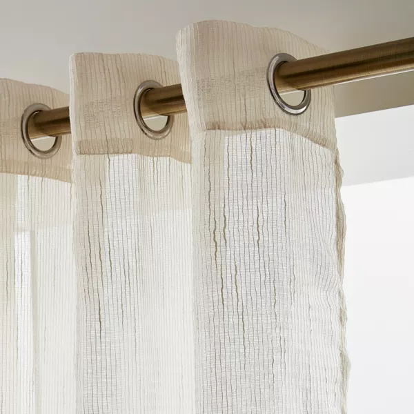 Visillo con ojales (280 x 240 cm) Rapha�l Beige