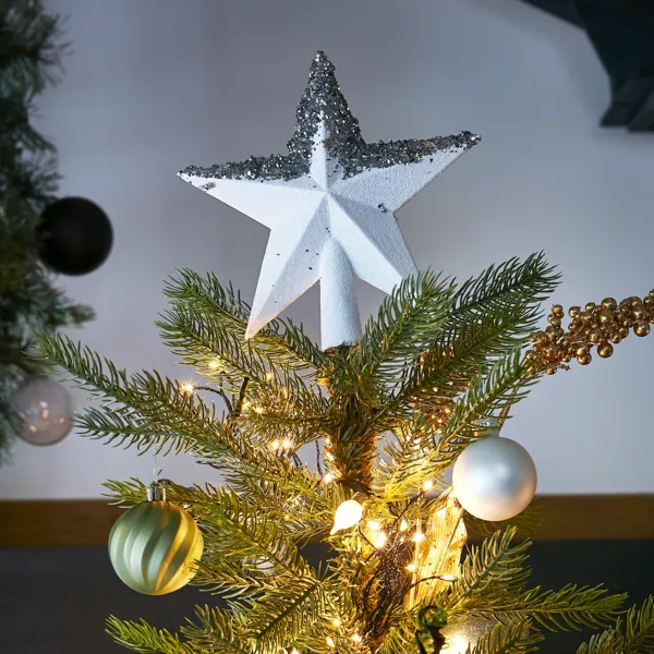 Cimier de sapin paillet� Alpeo Blanc