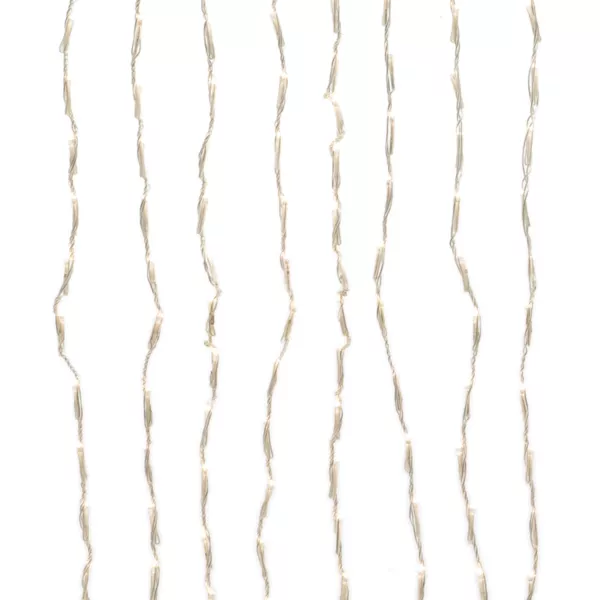 Rideau lumineux H2,60 m Blanc chaud 768 LED Raccordable 24 V