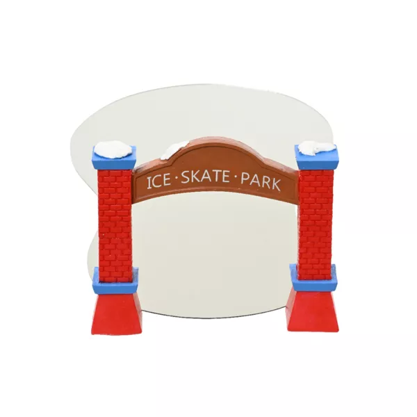 Ijsbaan en Boog voor Kerstdorp