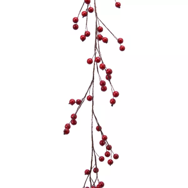 Lakeret b�r guirlande (150 cm) Elycia R�d