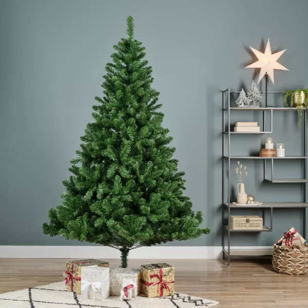 Sapin artificiel de Noël (H210 cm) Naturia Vert sapin