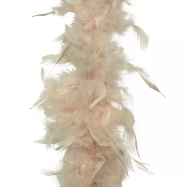 Guirnalda Boa de plumas (184 cm) Deluxe Perla