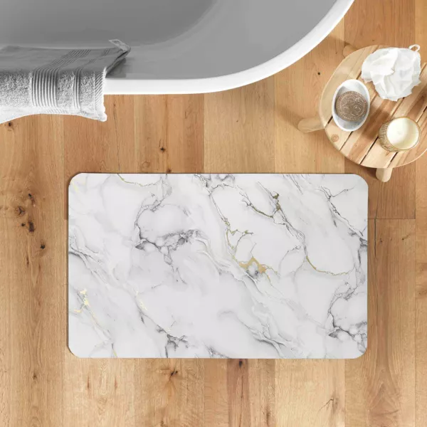 Alfombra de ba�o antideslizante (50 x 80 cm) Venor Gris