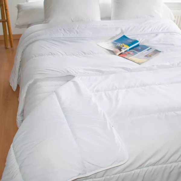Couette Chaude  (260 x 240 cm) Segmentable Blanche