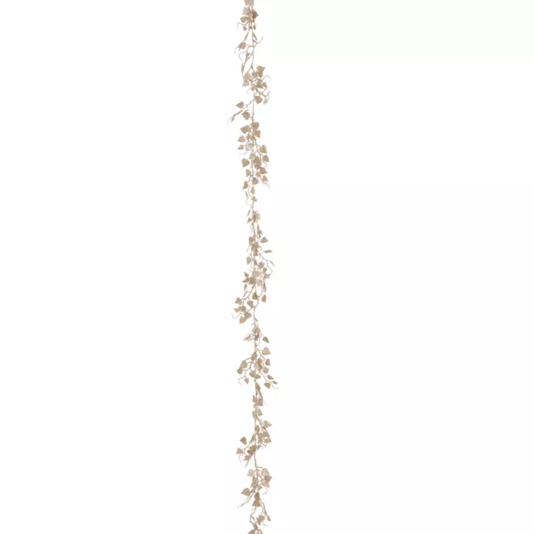 Ghirlanda di foglie (180 cm) Magia del Natale Oro glitterato