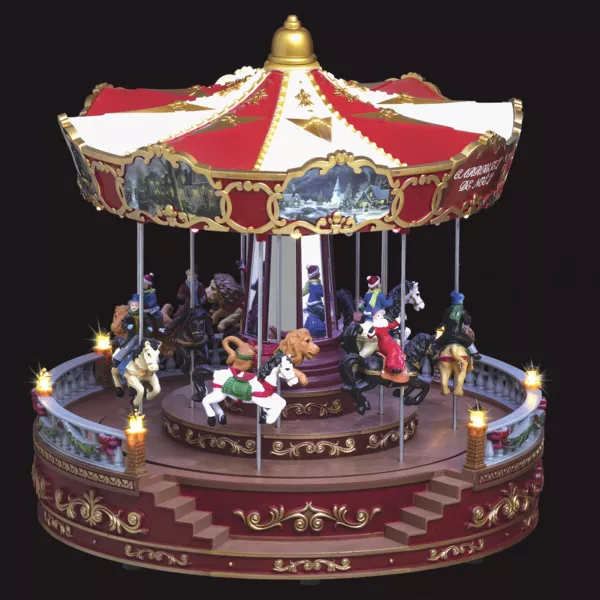 Carrusel luminoso y musical carrusel de feria