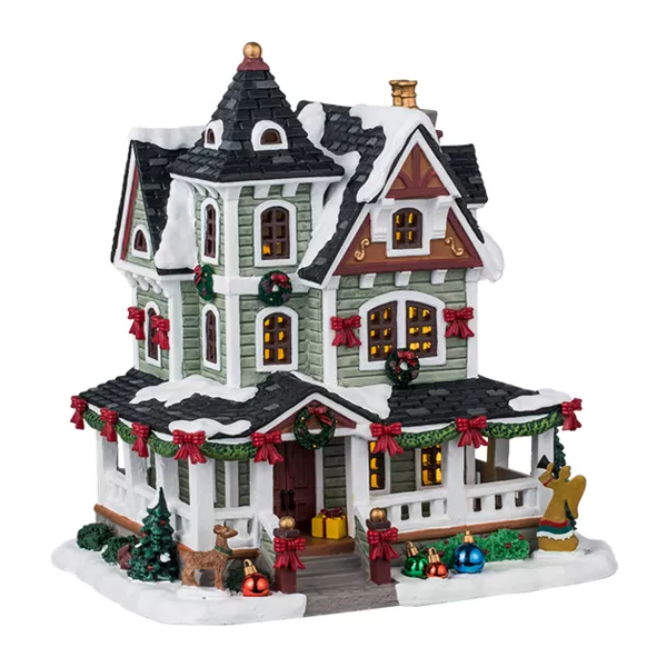 Pueblo de Navidad Lemax luminoso Whitbey Residence