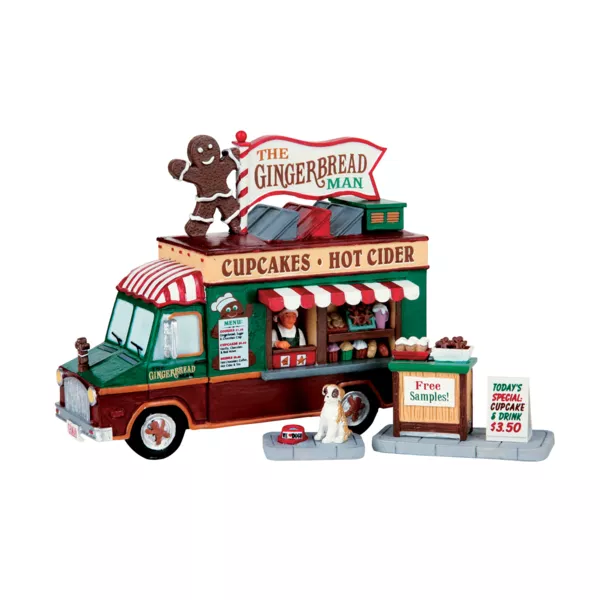 Personaggi Lemax Stand camion Pan di zenzero