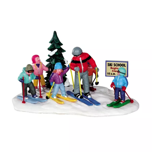 Lemax skiskolefigurer