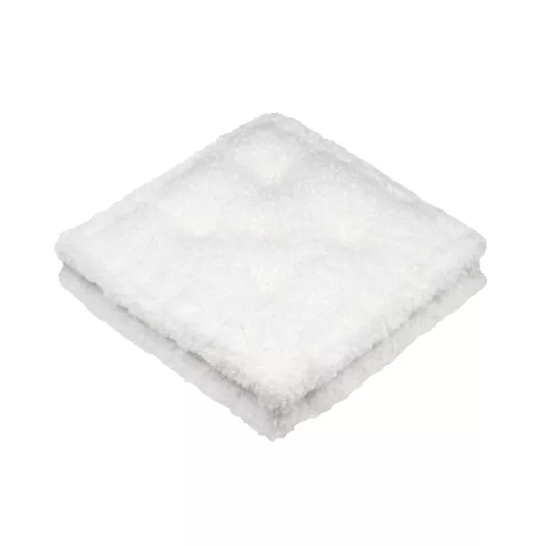 Cuscino da pavimento quadrato boucl� (45 x 45 cm) Grignon Ecru