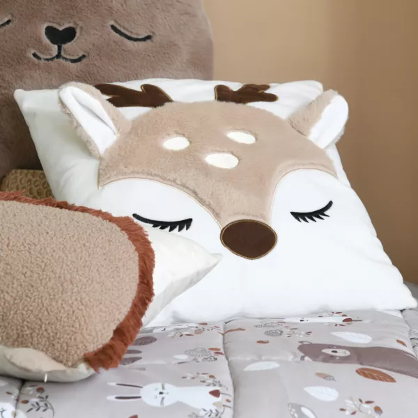 Vierkant kinderkussen (40 x 40 cm) Gabin Beige