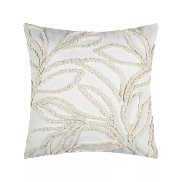 Coussin carr� coton (40 x 40 cm) Hemera Beige