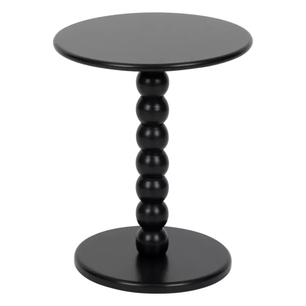 Houten koffietafel (H46,5 cm) Chamlo Zwart