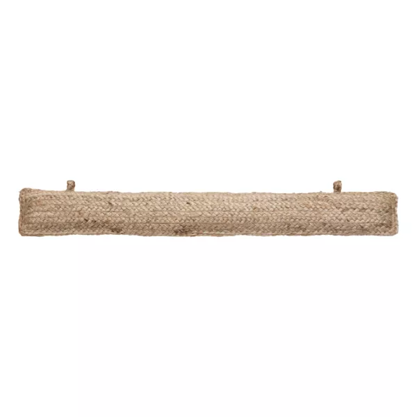 Coussin bas de porte jute (90 cm) Natura Beige