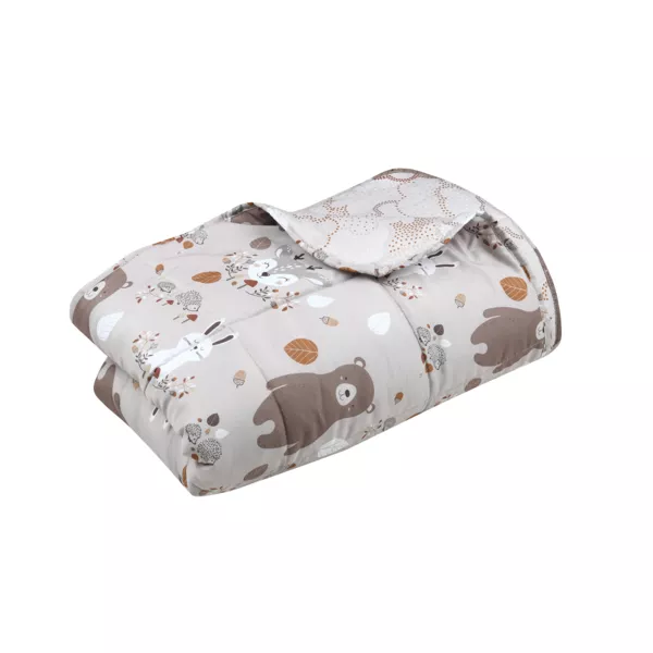 Colcha infantil (160 x 220 cm) Beige