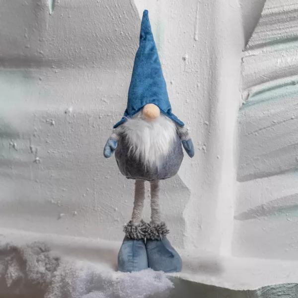 Julealf (H50 cm) Hugues med spids blå hat