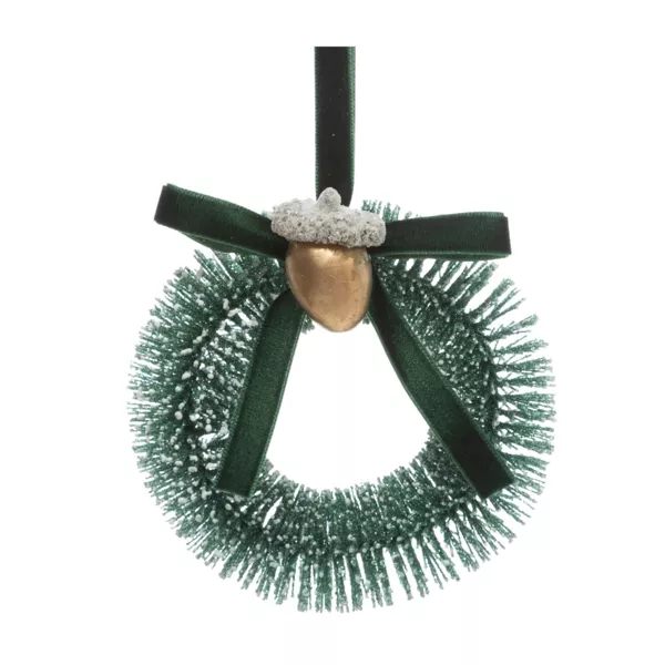 Juleoph�ng (D10 cm) Smuk Krans i Grangr�n