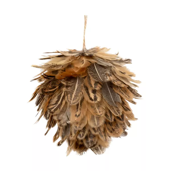 Suspension de No�l (D12 cm) Jolies Plumes