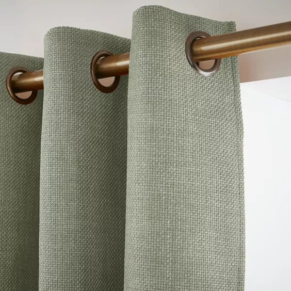 Termisk m�rkl�gningsgardin (180 x 260 cm) Alba Rosmarin Gr�n