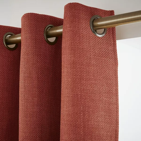 Termisk m�rkl�gningsgardin (140 x 240 cm) Alba Terracotta