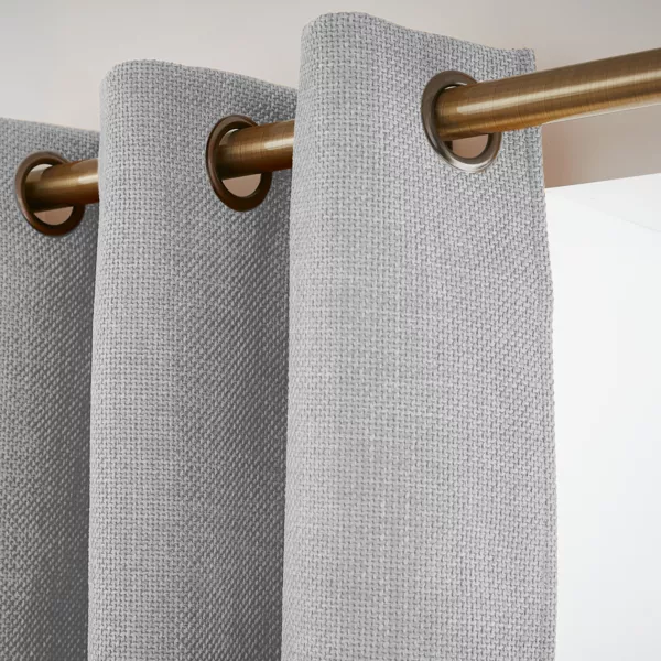 Cortina opaca t�rmica (140 x 280 cm) Alba Gris