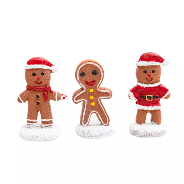 Personaggi Pan di Zenzero (H5 cm) Biscotti di Natale