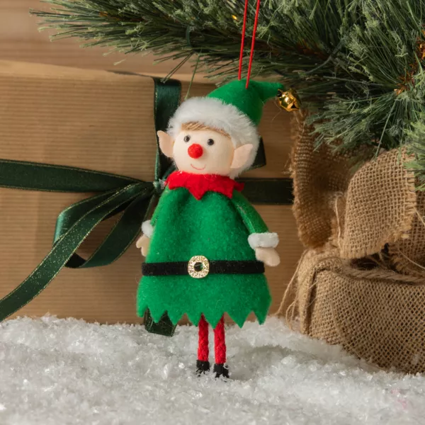 Lutin farceur � suspendre (H20 cm) Gar�on et clochette