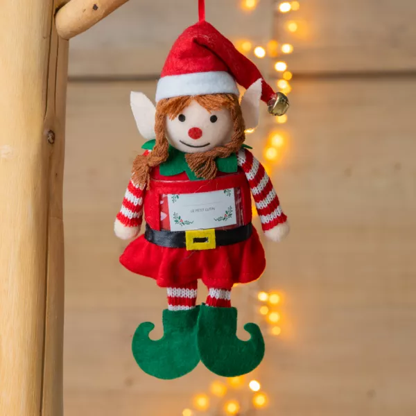 Duende travieso para colgar (H20 cm) Ni�a Bonita