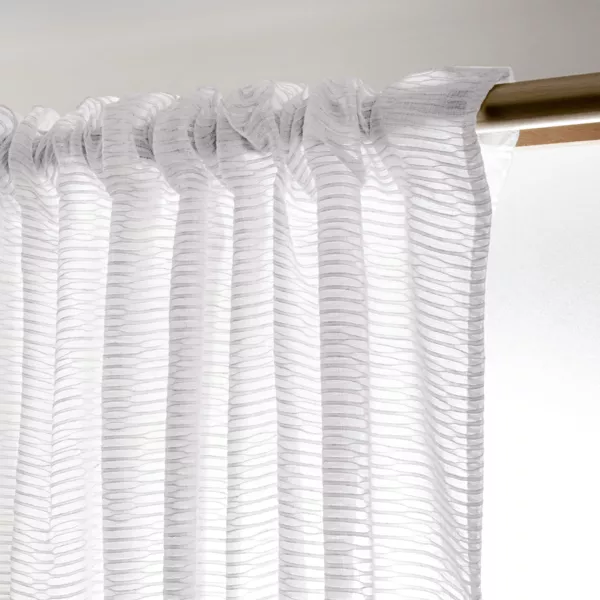 Tenda trasparente (140 x 240 cm) Winteria Bleu canard - Tende/Tende