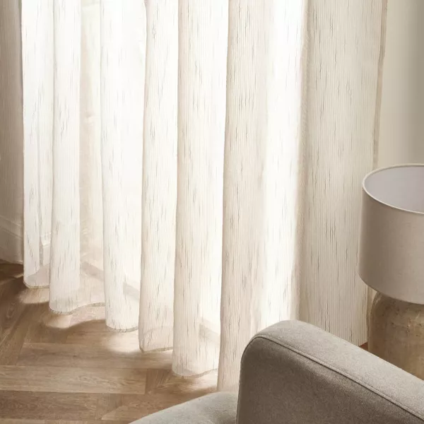 Visillo con ojales (140 x 240 cm) Rapha�l Beige
