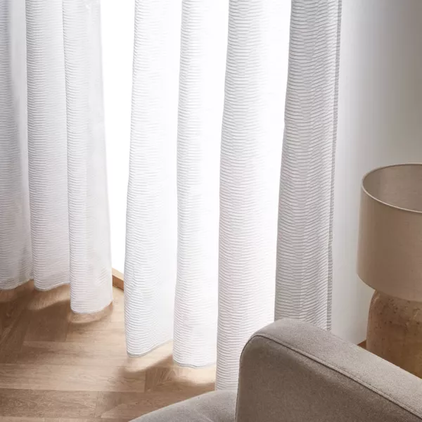 Voilage �illets (140 x 240 cm) Ma�l Blanc