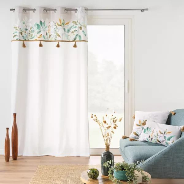 Rideau polycoton (140 x 240 cm) Dilaris Multicolore