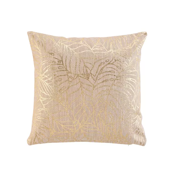 Coussin carr� coton (40 x 40 cm) Solea Or