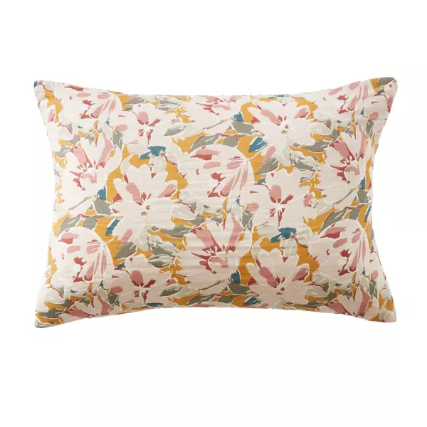 Taie d'oreiller rectangulaire gaze de coton (50 x 70 cm) April Multicolore