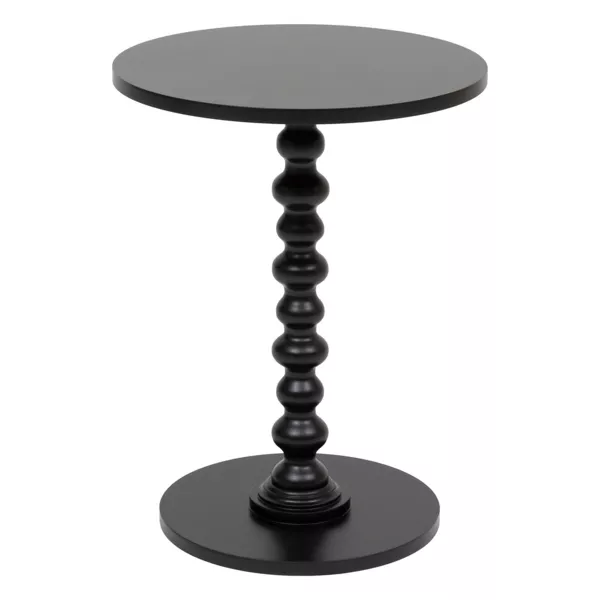 Beistelltisch aus Holz (H50 cm) Alix Schwarz