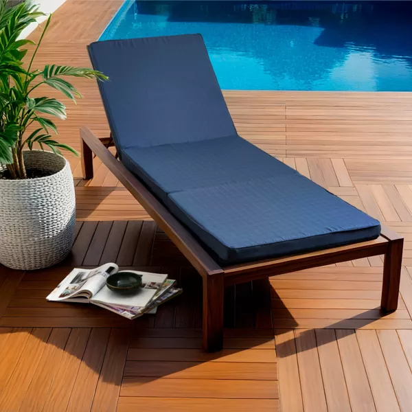 Coj�n para tumbona extra�ble (190 x 60 cm) Sunset Azul noche