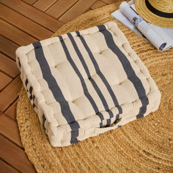 Cuscino da pavimento (45 x H10 cm) Manduel Grigio ardesia