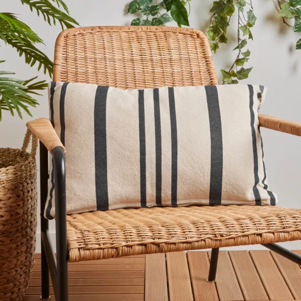 Coj�n rectangular (60 cm) Manduel Gris pizarra