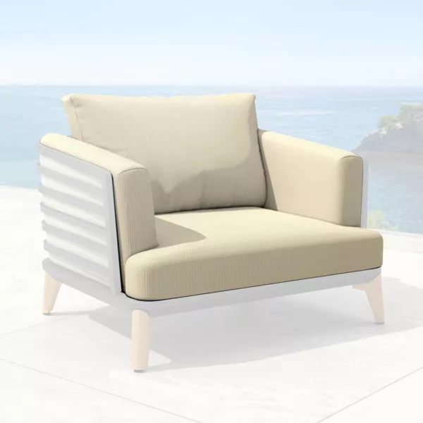 Vervangende kussens voor Fauteuil Monte Carlo Beige