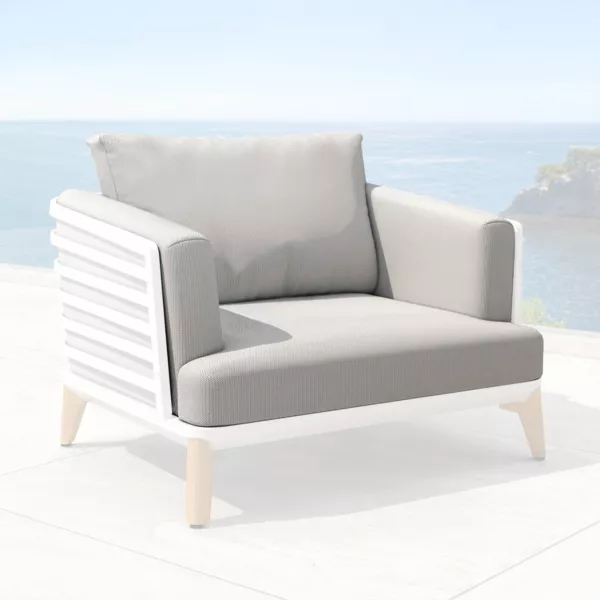 Ersatzpolsterbez�ge f�r Gartensessel Monte Carlo Hellgrau