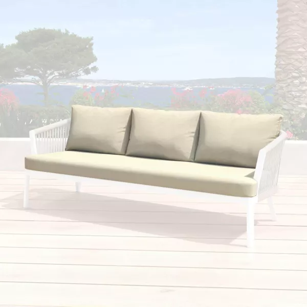 Fundas de coj�n de repuesto para Sof� 3 personas Amalfi Beige