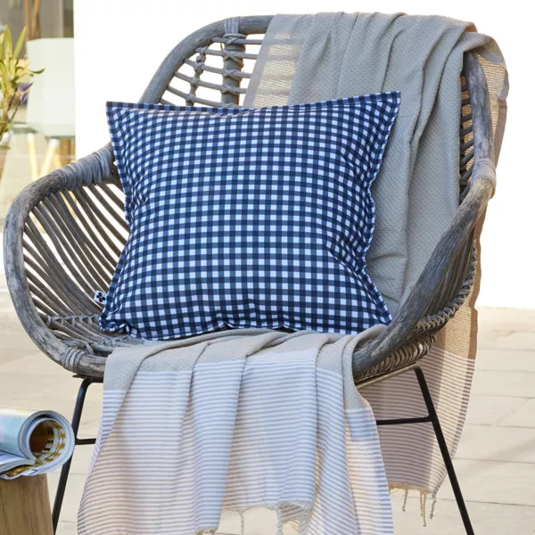 Outdoor Kissenbezug quadratisch (45 x 45 cm) Vickie Nachtblau