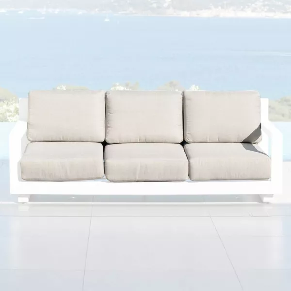 Housses de coussin de remplacement pour Canap� 3 places Elba Taupe