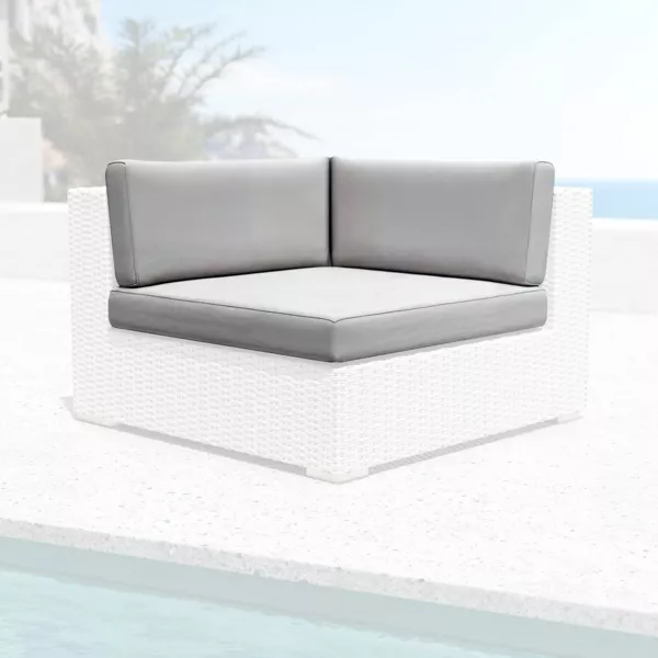 Fundas de coj�n de repuesto para Sill�n de esquina Palma Gris