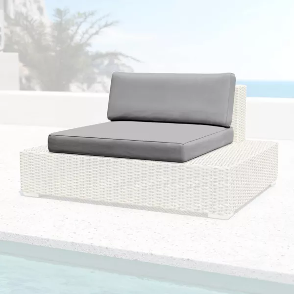 Housses de coussin de remplacement pour Fauteuil Palma Gris anthracite