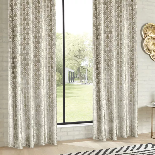 Vorhang Samt (140 x 260 cm) Luna Cremewei�