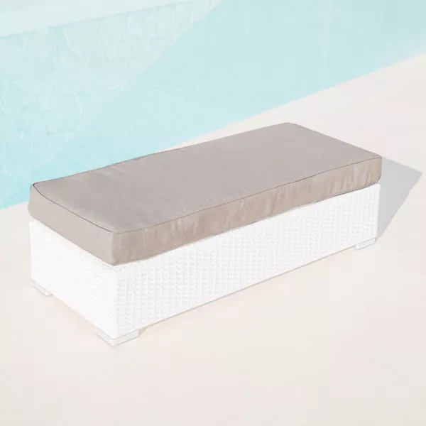 Ersatzpolsterbezug für Loungebank 2-Sitzer Palma Taupe