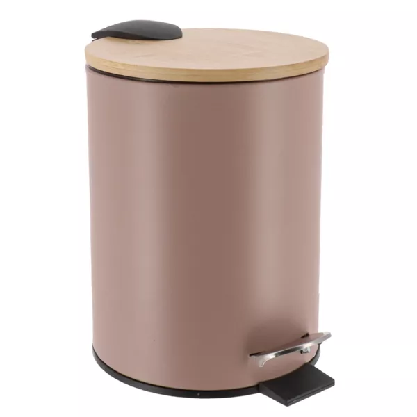 Poubelle � p�dale avec frein de chute Timeless Cappuccino