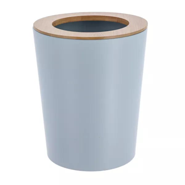 Abfalleimer Bad 5L Purebamboo Hellblau